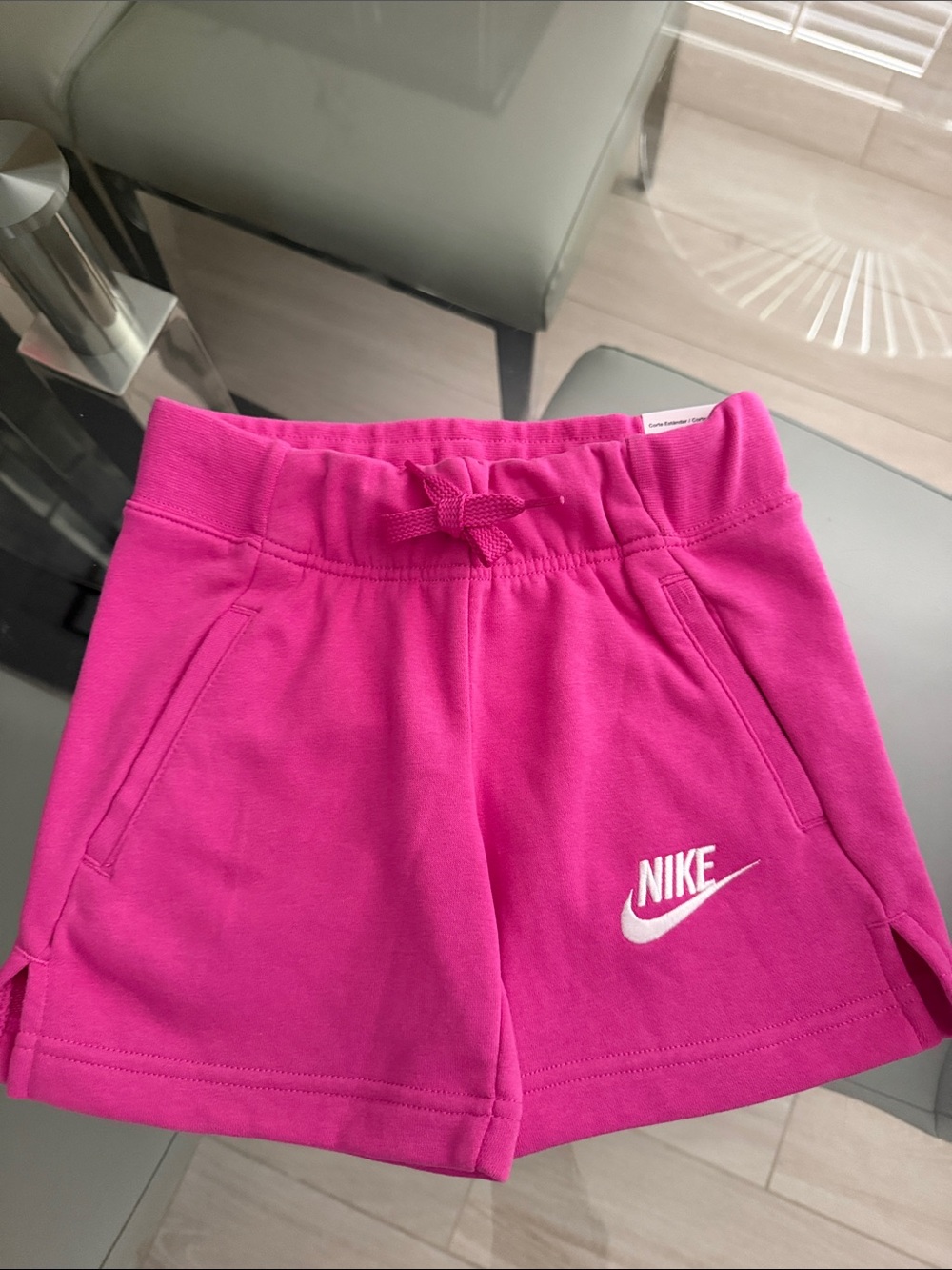 Nike Girls' Hot Pink Athletic Shorts